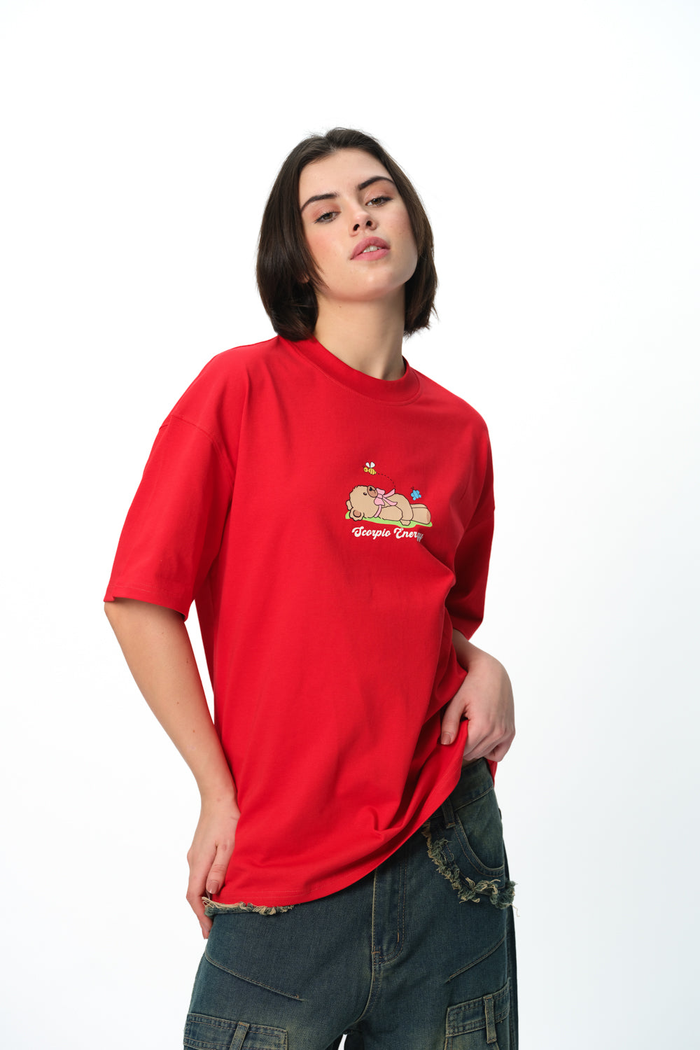Scorpio Spirit Oversized T-Shirt - BonkersCorner