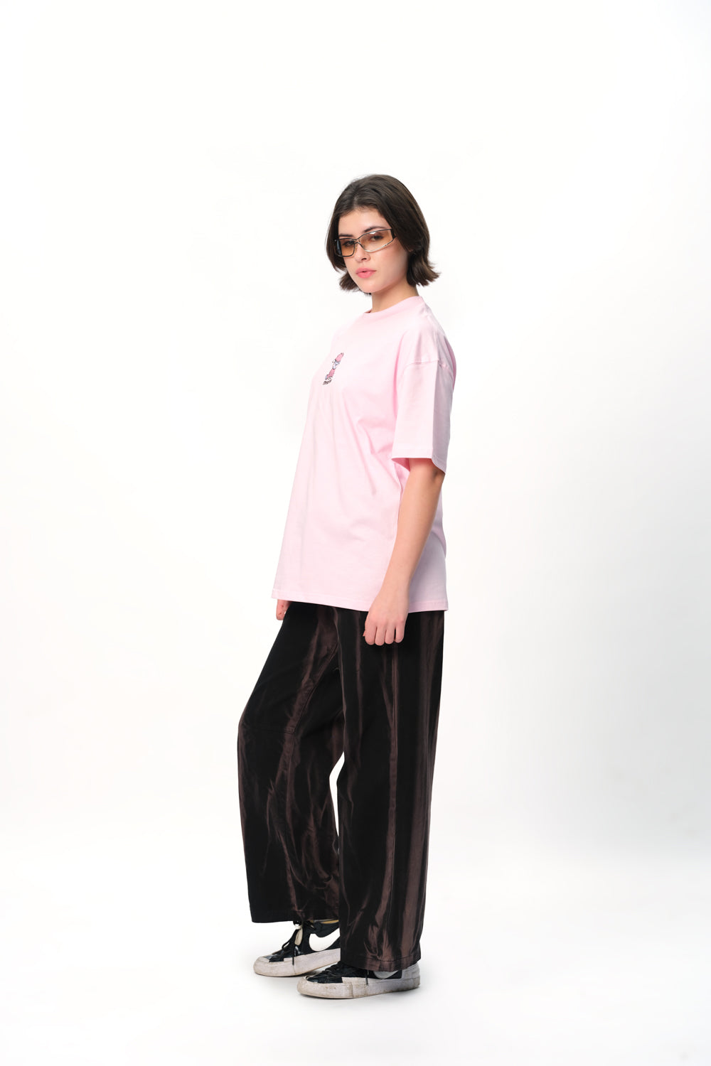 Sheep Me Embroidered Premium Oversized T-shirt - BonkersCorner