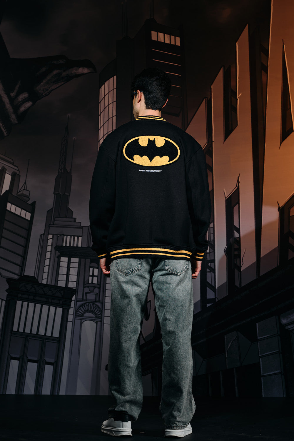 Signature Batman Varsity Jacket - BonkersCorner