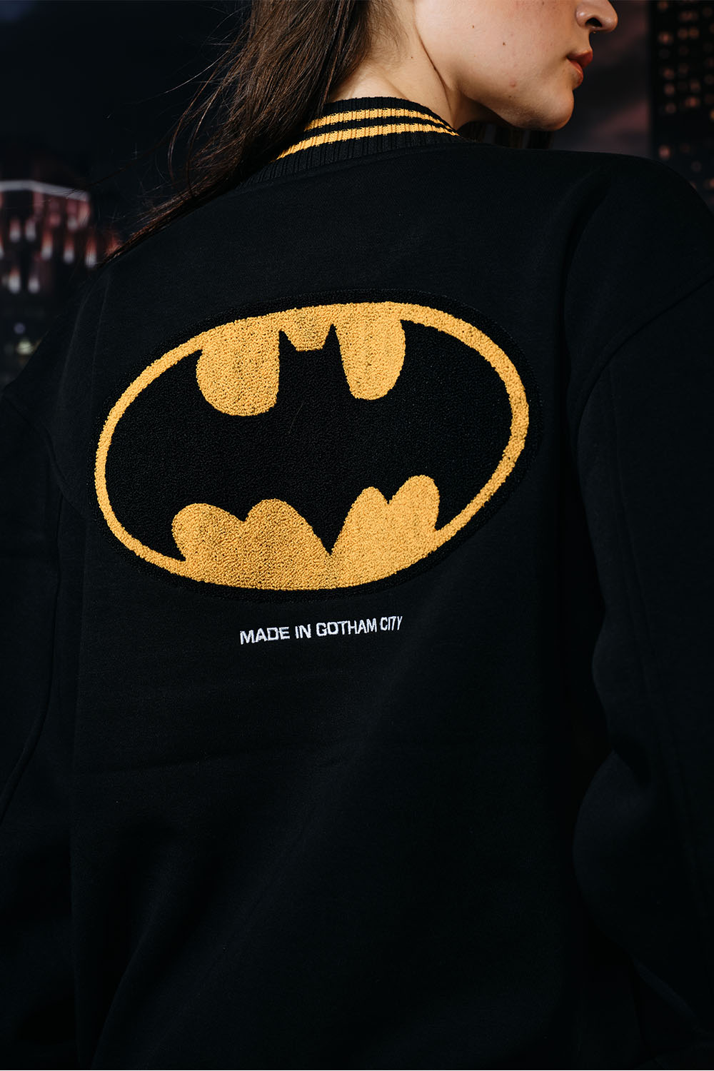 Signature Batman Varsity Jacket - BonkersCorner