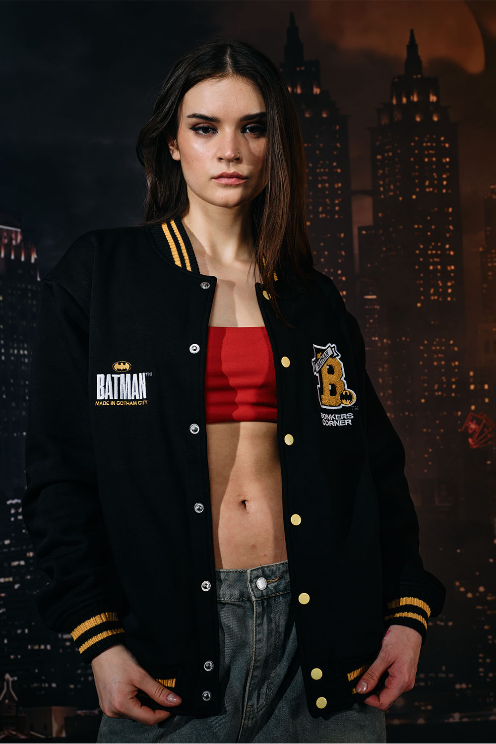 Signature Batman Varsity Jacket - BonkersCorner