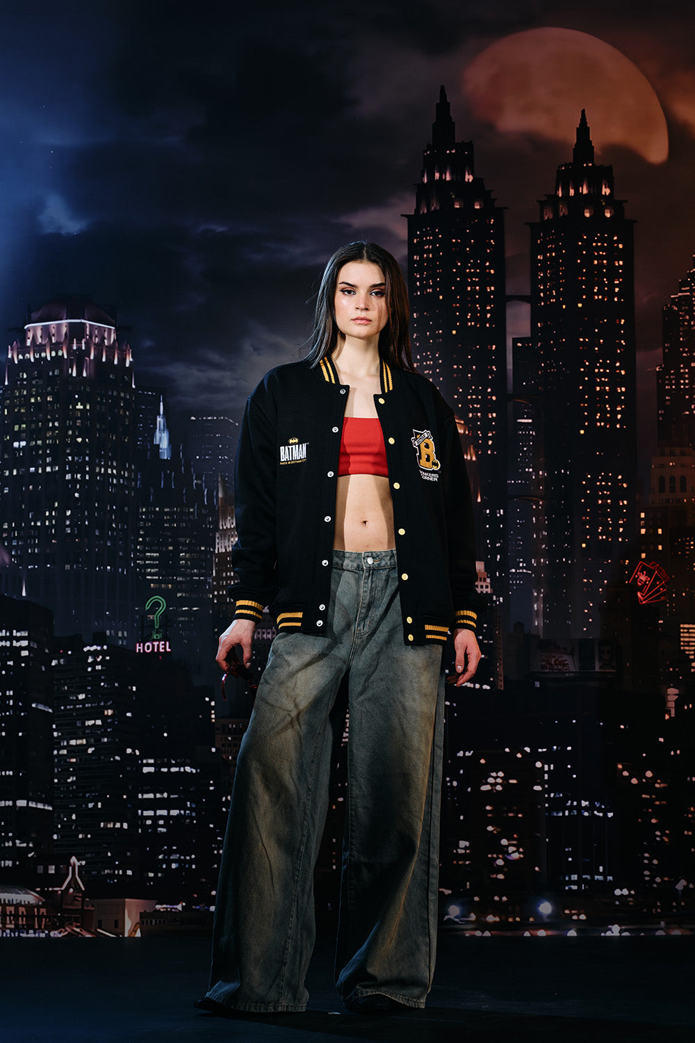 Signature Batman Varsity Jacket - BonkersCorner