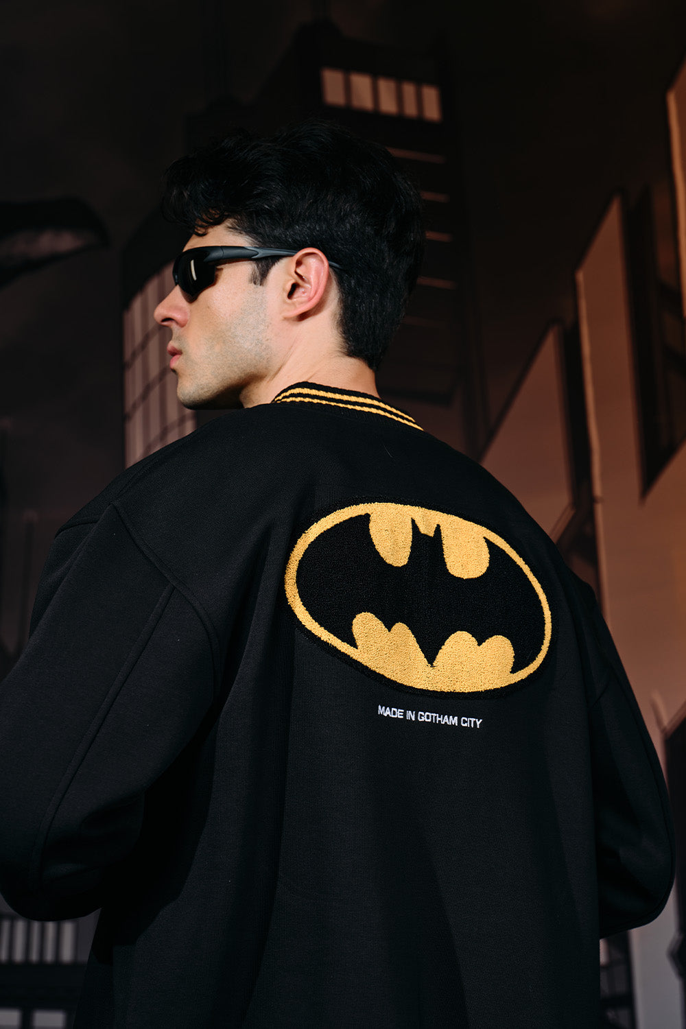 Signature Batman Varsity Jacket - BonkersCorner