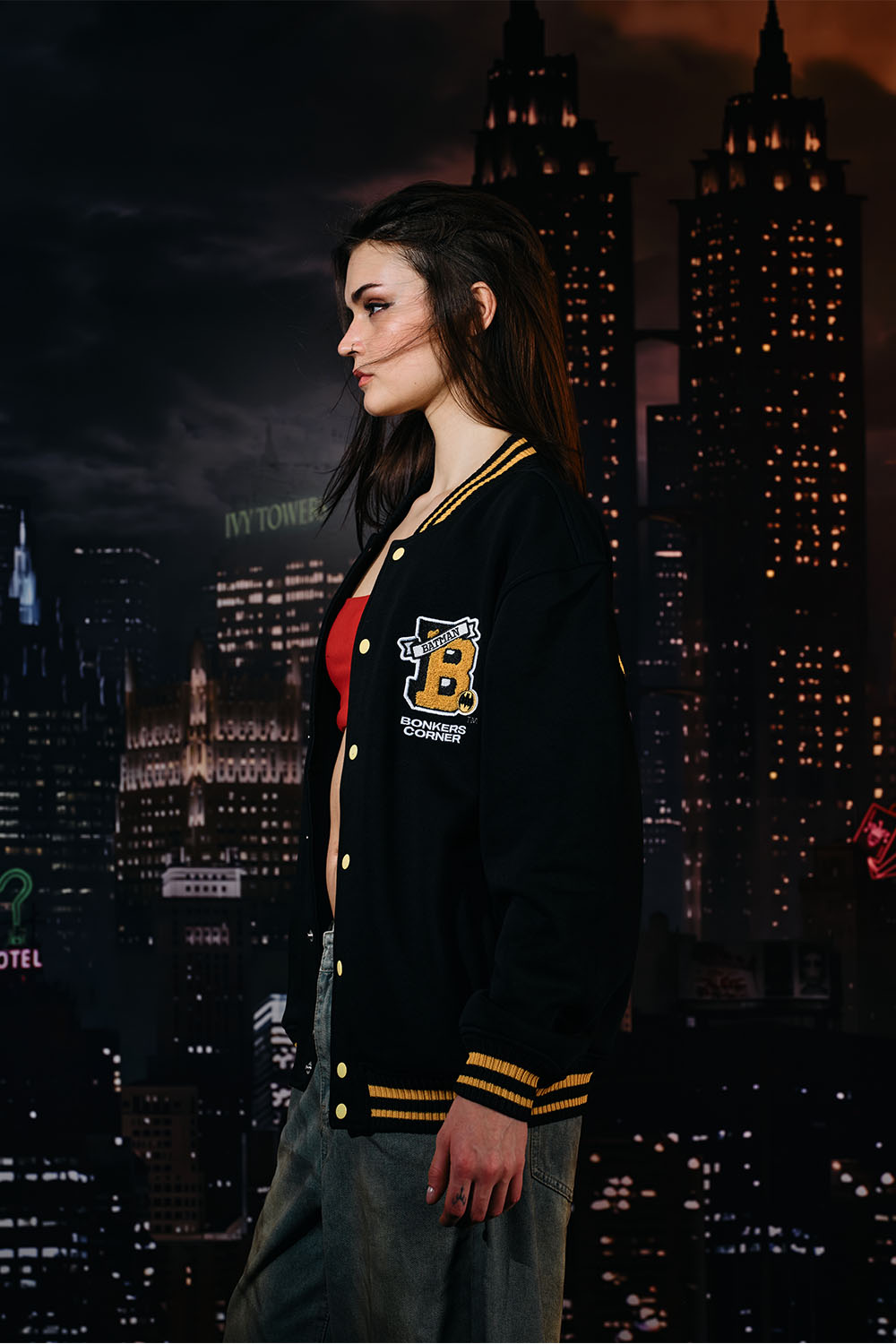 Signature Batman Varsity Jacket - BonkersCorner