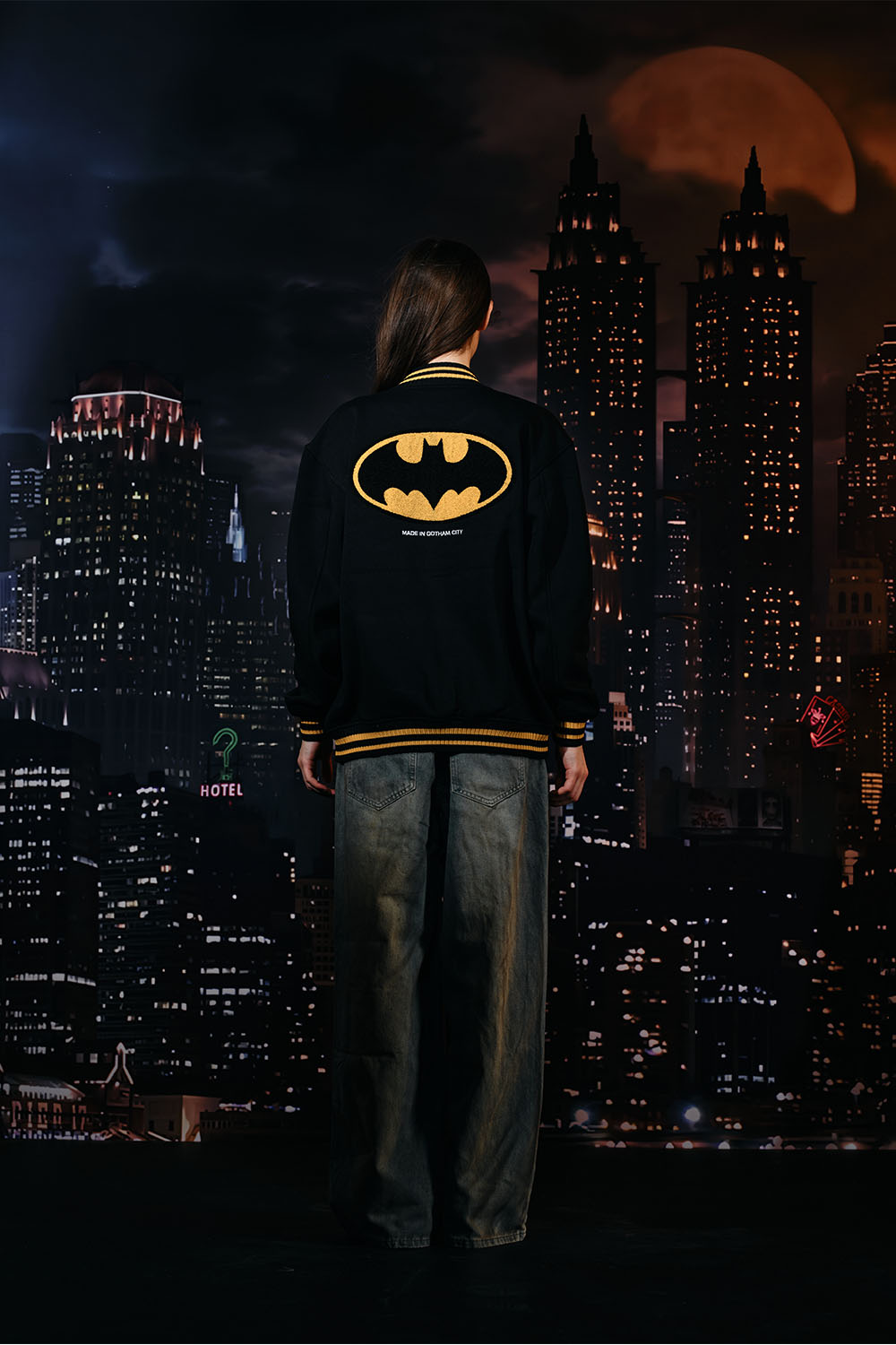 Signature Batman Varsity Jacket - BonkersCorner