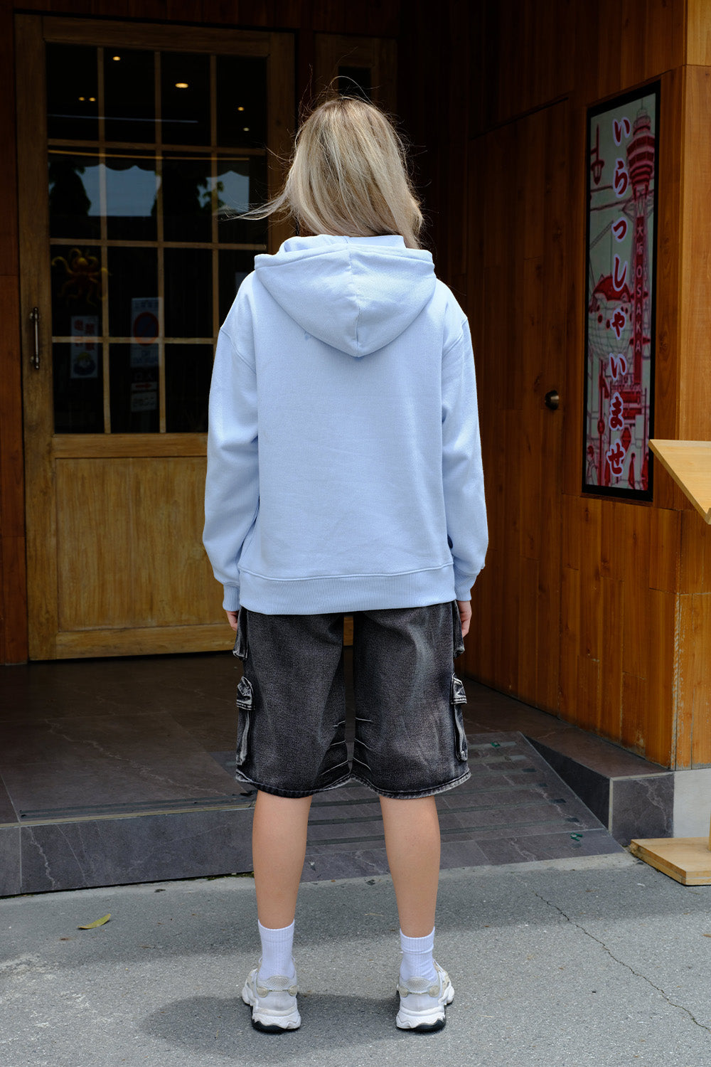 Sky Blue Embroidered Pokémon Hoodie - BonkersCorner