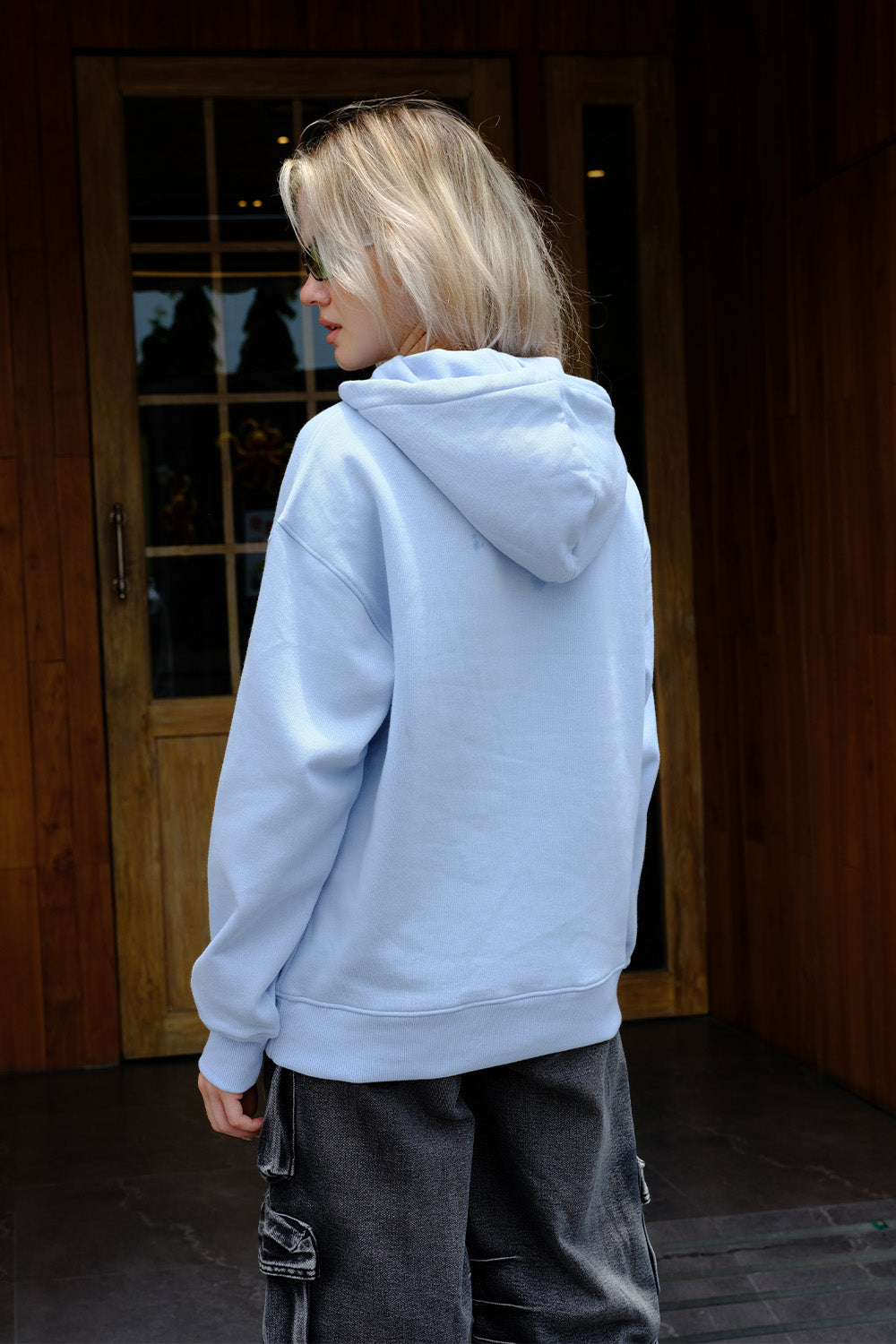 Sky Blue Embroidered Pokémon Hoodie - BonkersCorner