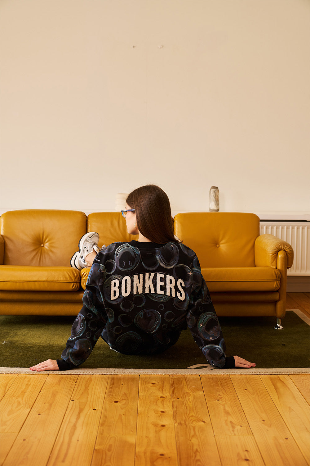 Smiley All Over Sweatshirt - BonkersCorner