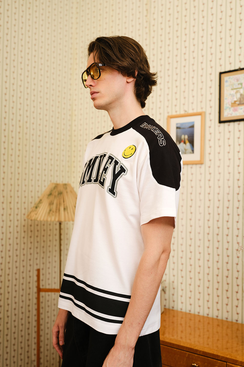 Smiley Originals Cut-Sew Oversized T-shirt - BonkersCorner