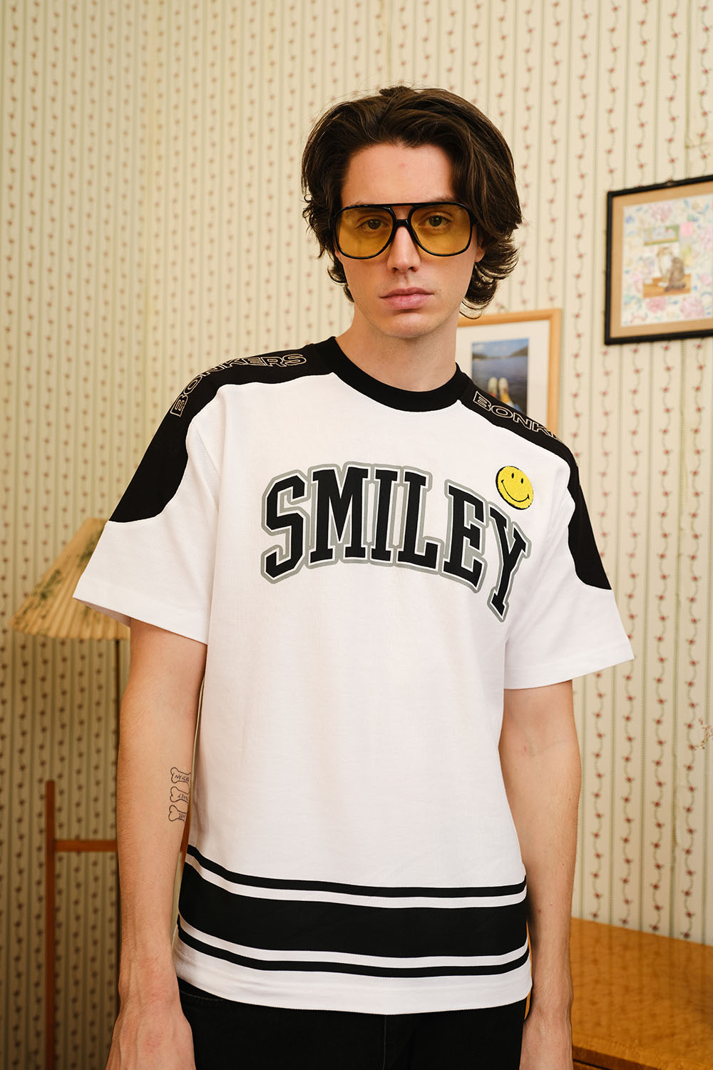 Smiley Originals Cut-Sew Oversized T-shirt - BonkersCorner