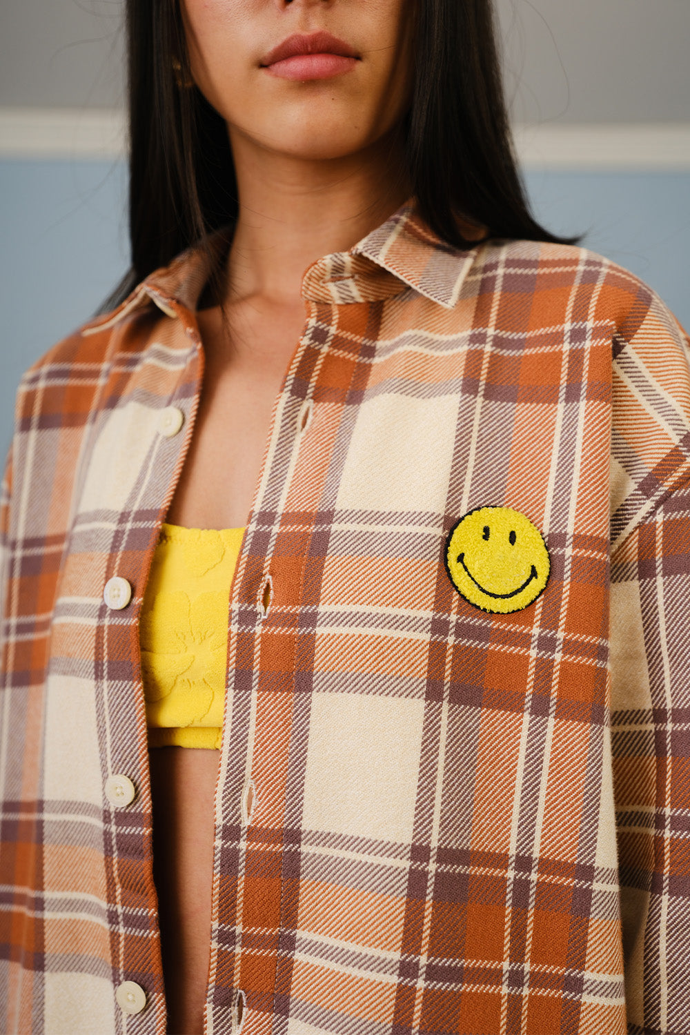 Smiley Originals Flannel Shirt - BonkersCorner
