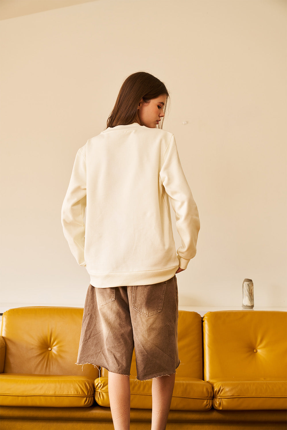 Smiley Originals Off White Sweatshirt - BonkersCorner