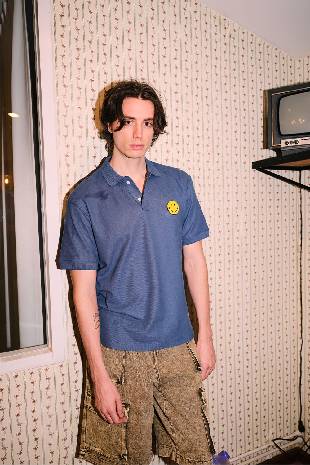 Smiley Originals Polo T-shirt - BonkersCorner
