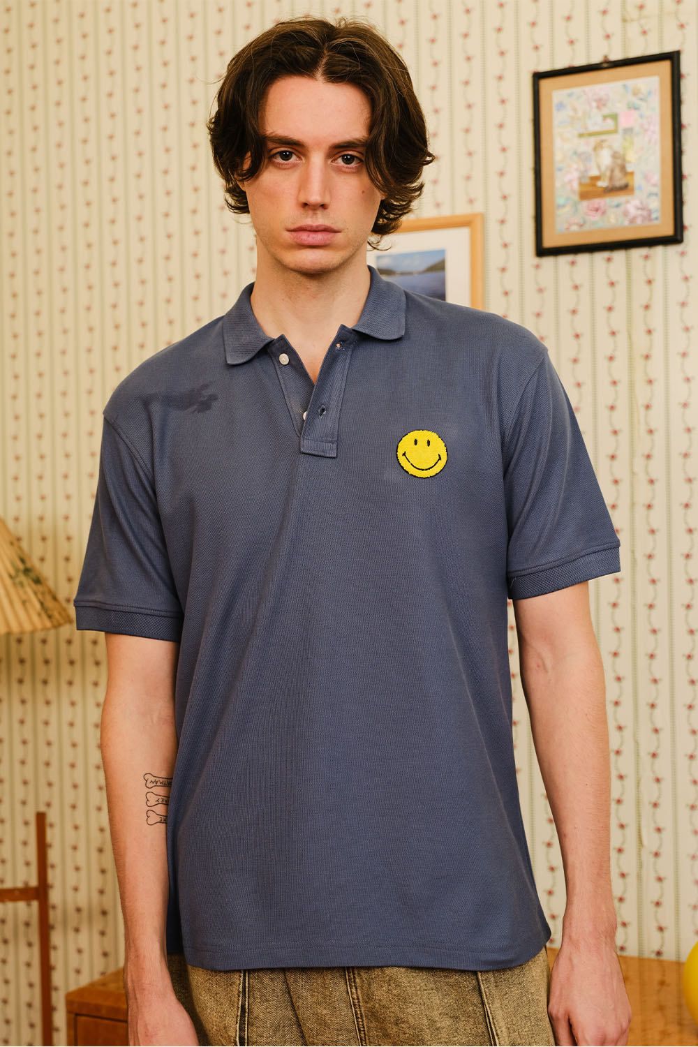 Smiley Originals Polo T-shirt - BonkersCorner