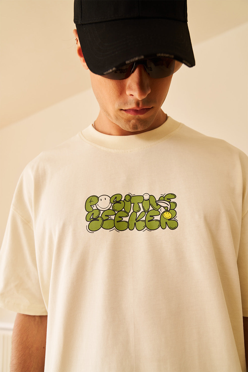 Smiley Originals - Time To Grow Oversized T-shirt - BonkersCorner