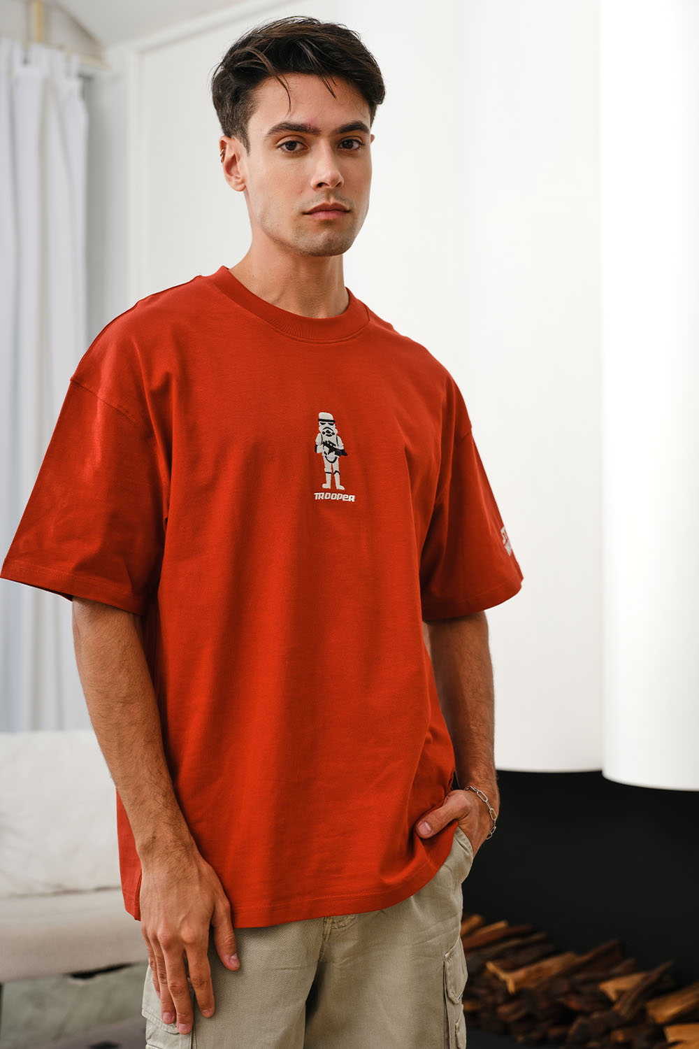 Star War Trooper Oversized T-shirt - BonkersCorner