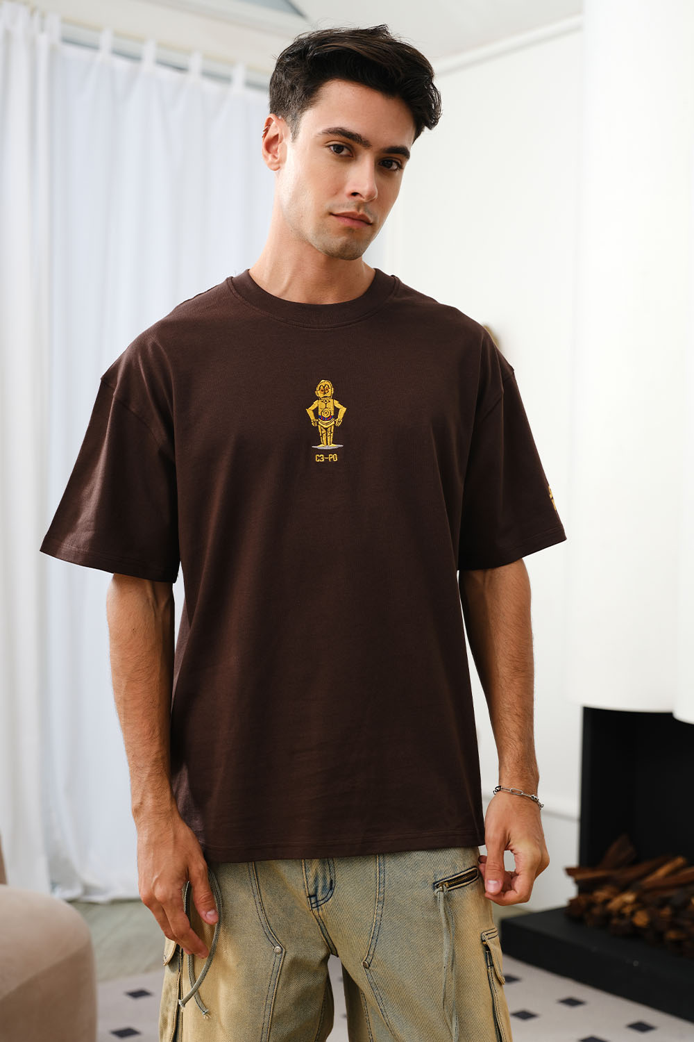 Star Wars c3-po Oversized T-shirt - BonkersCorner