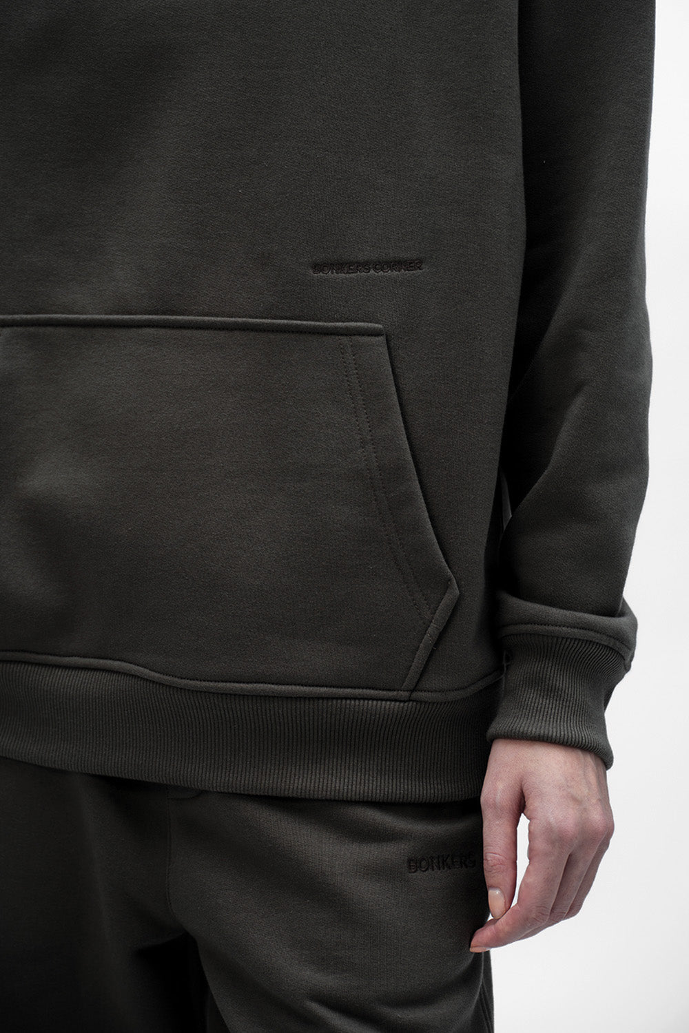 Taupe Wear A Hug Oversized Hoodie - BonkersCorner