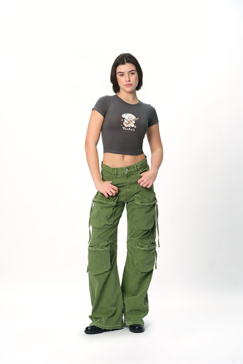 Taurus Temptation Long Length Baby Tee - BonkersCorner