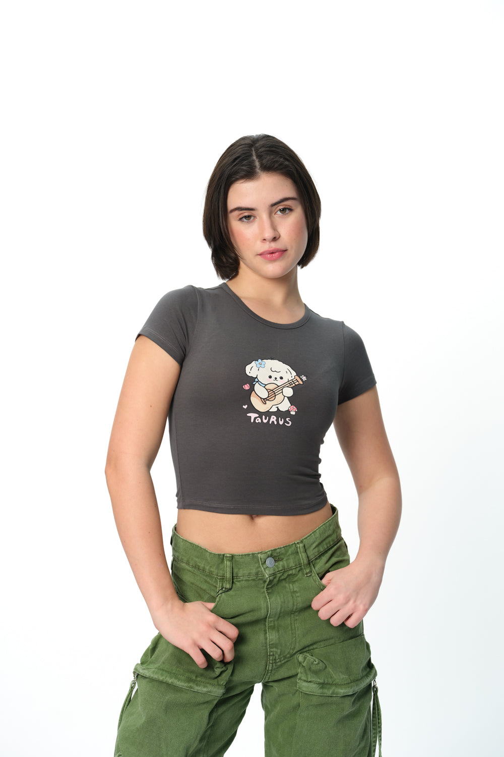 Taurus Temptation Long Length Baby Tee - BonkersCorner