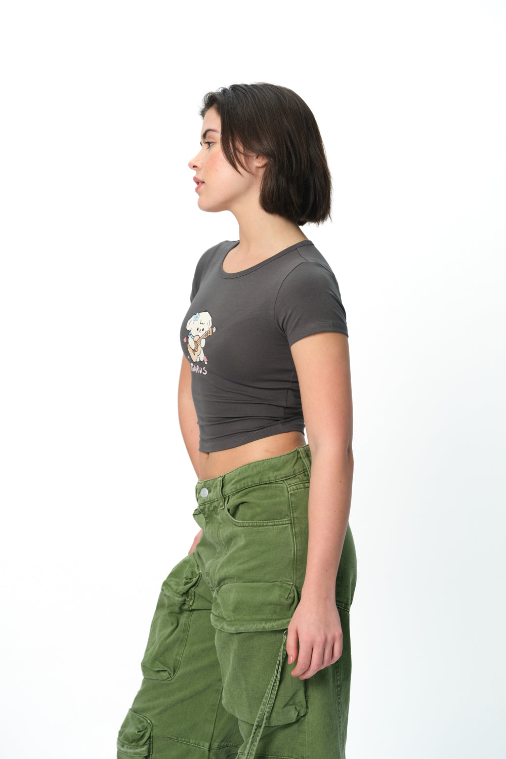 Taurus Temptation Long Length Baby Tee - BonkersCorner