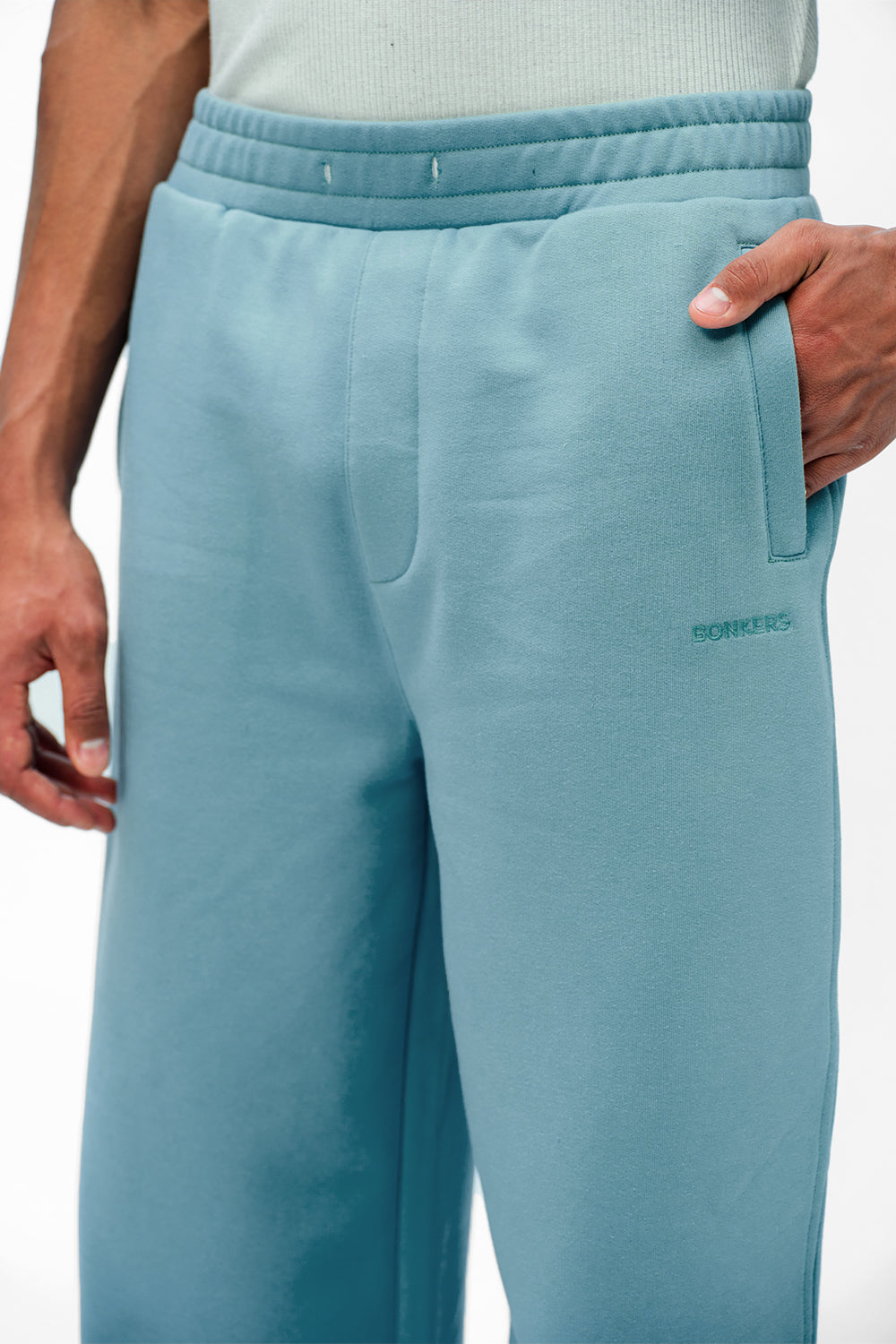 Teal Blue Everyday Joggers - BonkersCorner