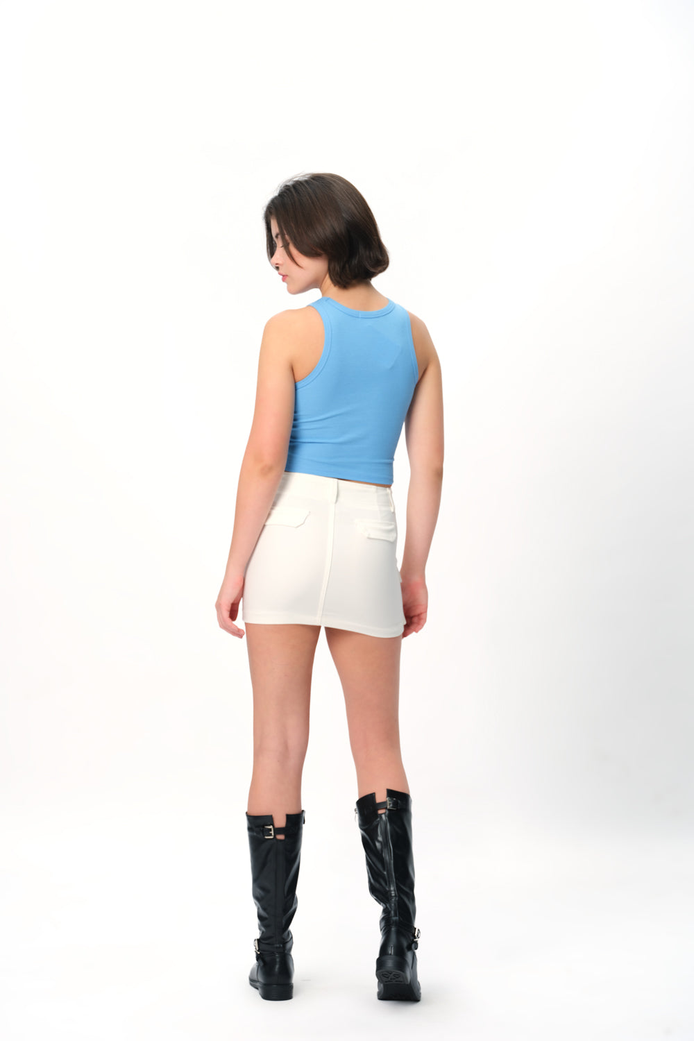 Too Fab For Your Negativity Ribbed Tank - BonkersCorner