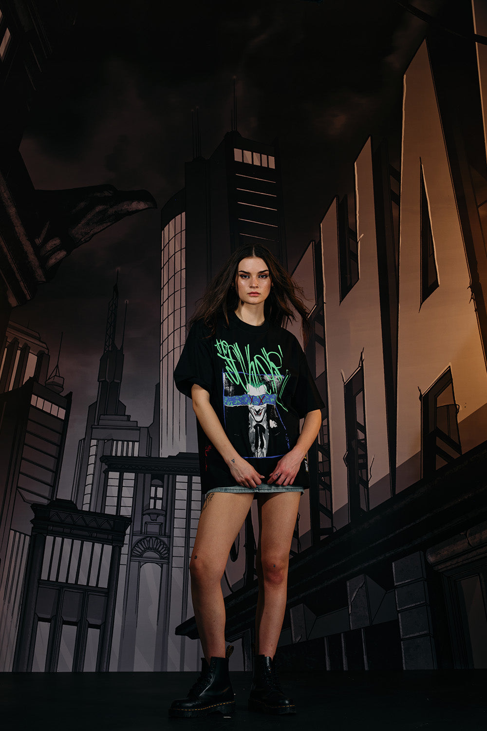 Why So Serious? Oversized T-shirt - BonkersCorner