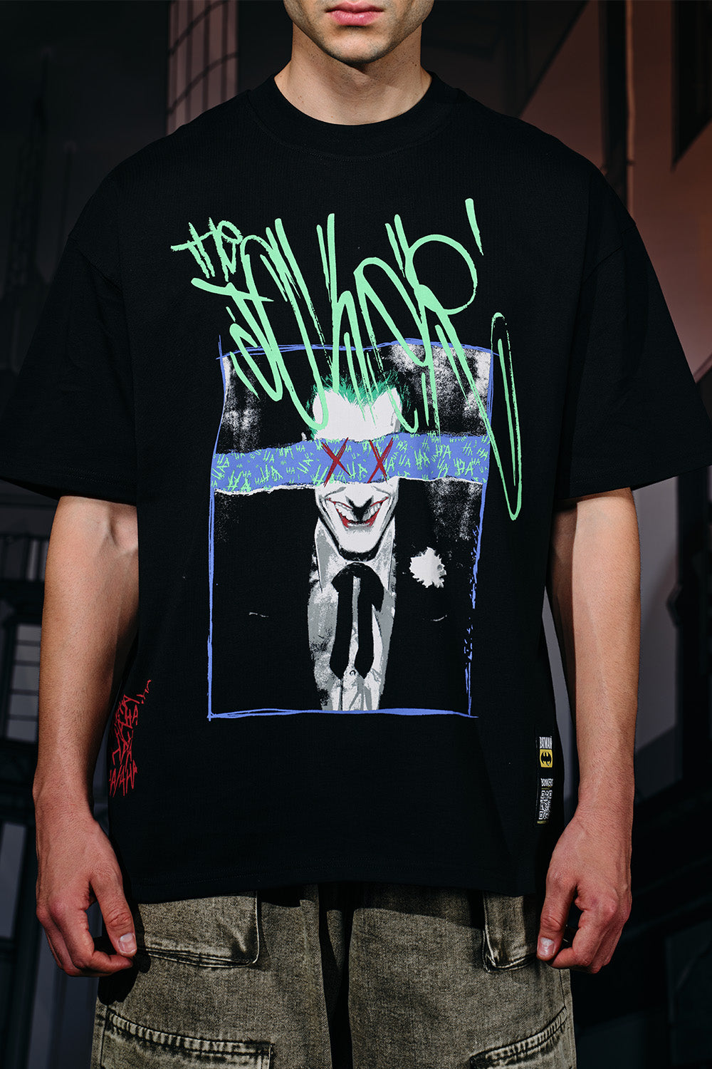 Why So Serious? Oversized T-shirt - BonkersCorner