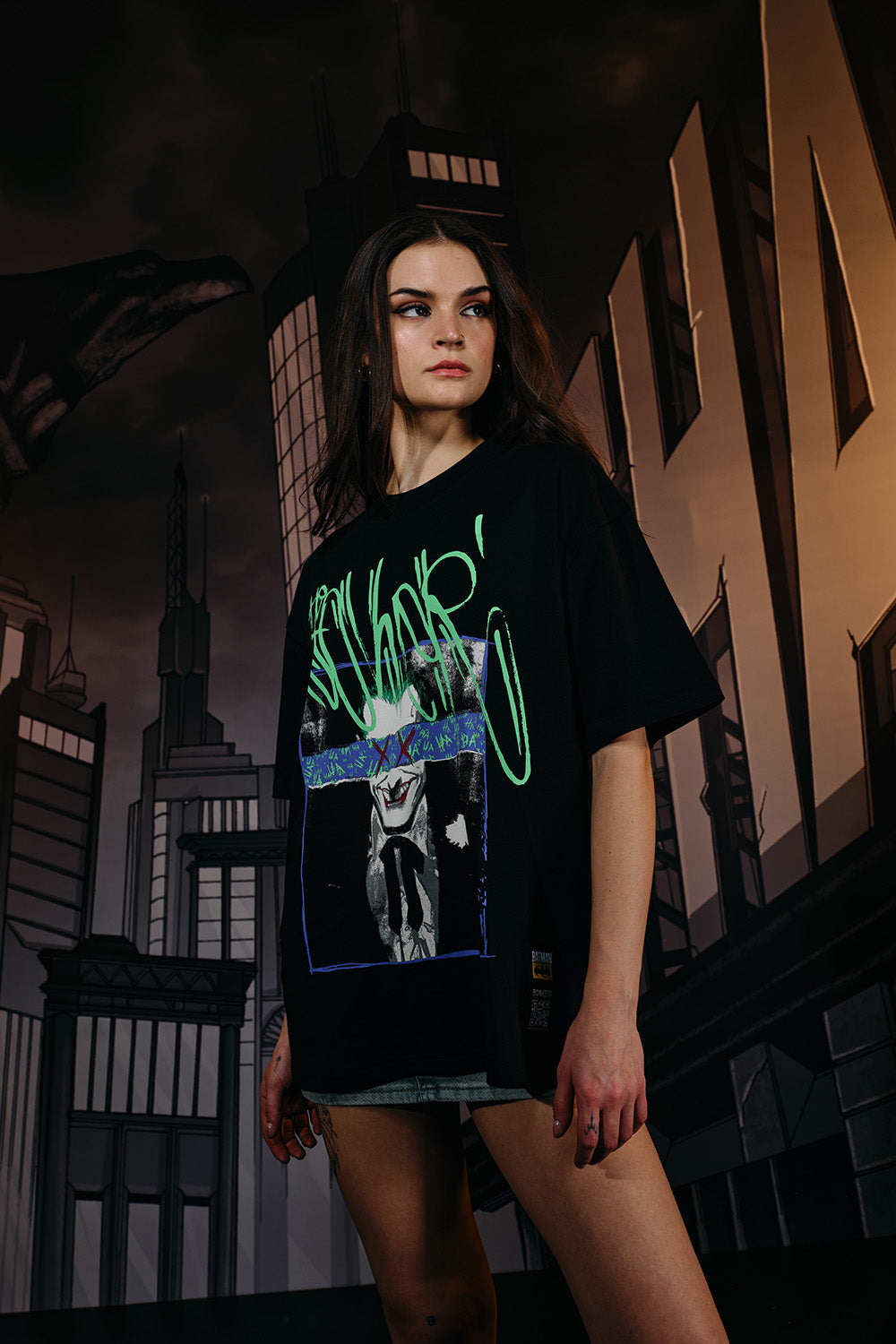 Why So Serious? Oversized T-shirt - BonkersCorner
