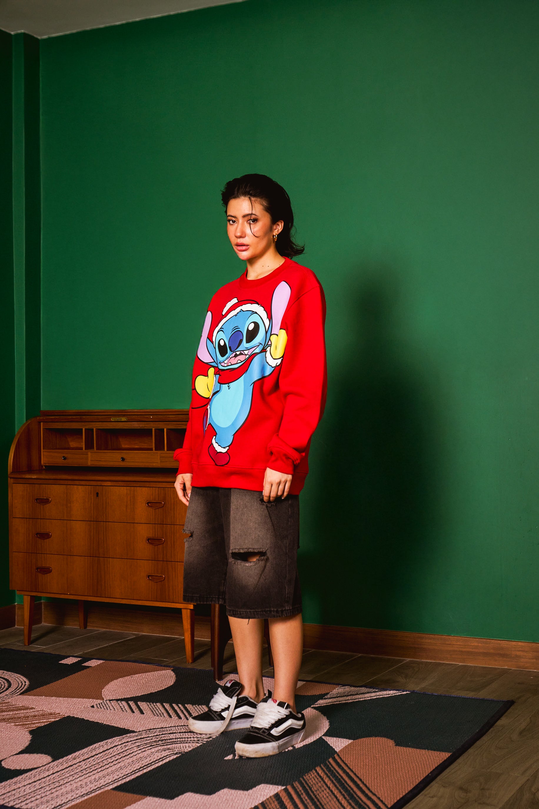 Xmas Stitch Sweatshirt - BonkersCorner