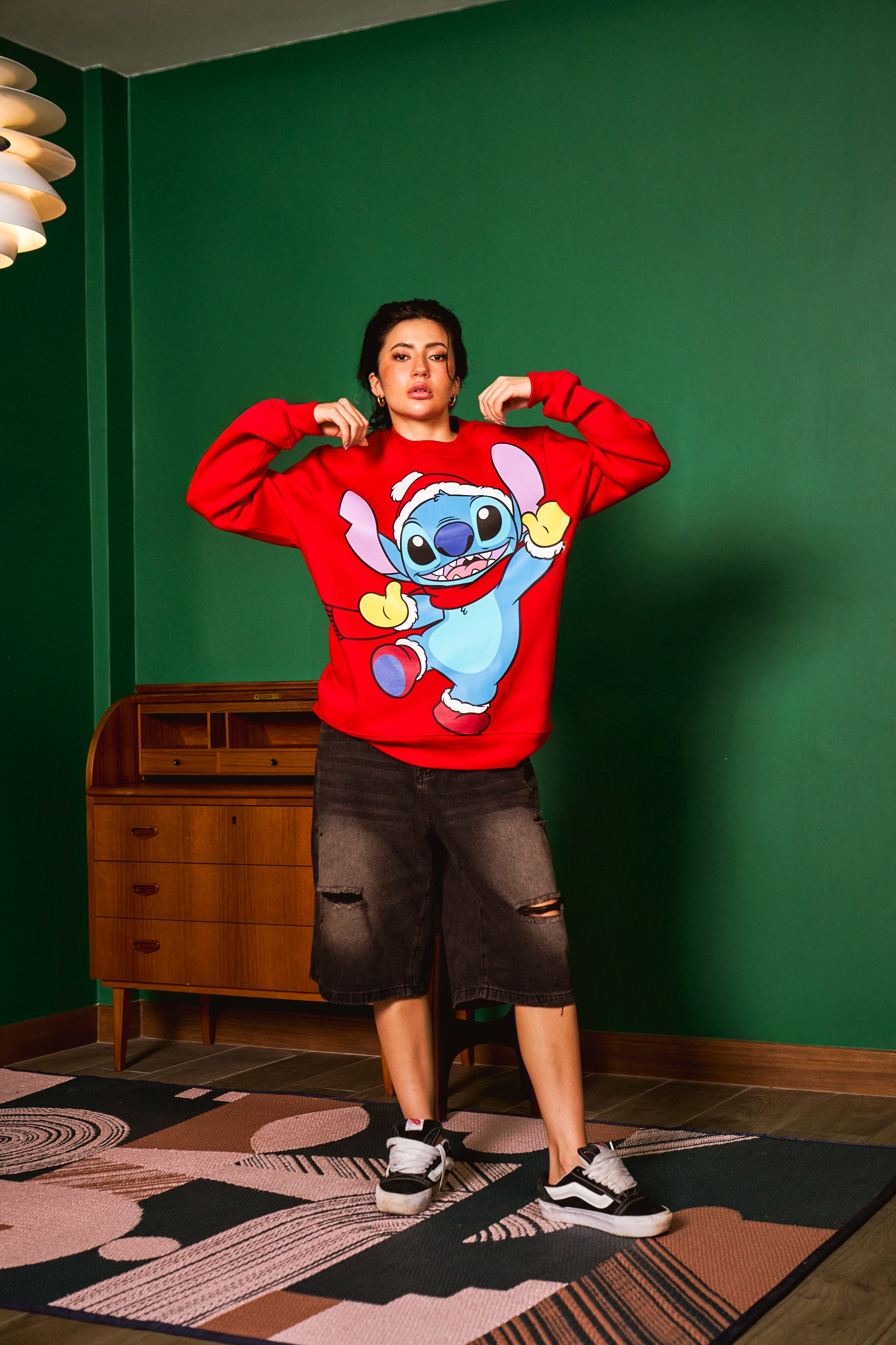 Xmas Stitch Sweatshirt - BonkersCorner