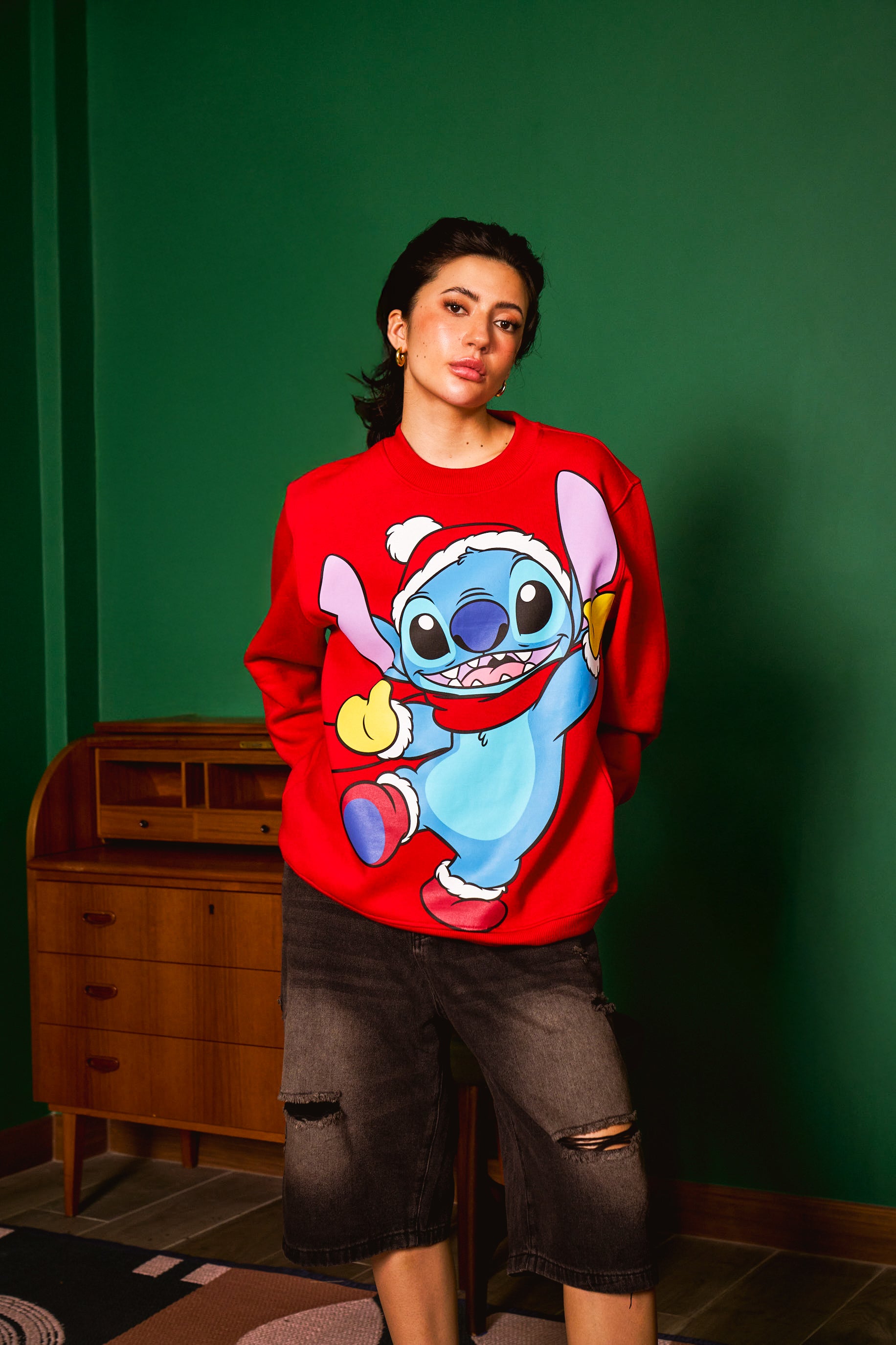 Xmas Stitch Sweatshirt - BonkersCorner