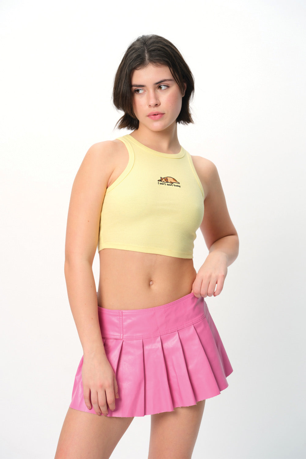 I Can’t Adult Today Ribbed Tank - BonkersCorner