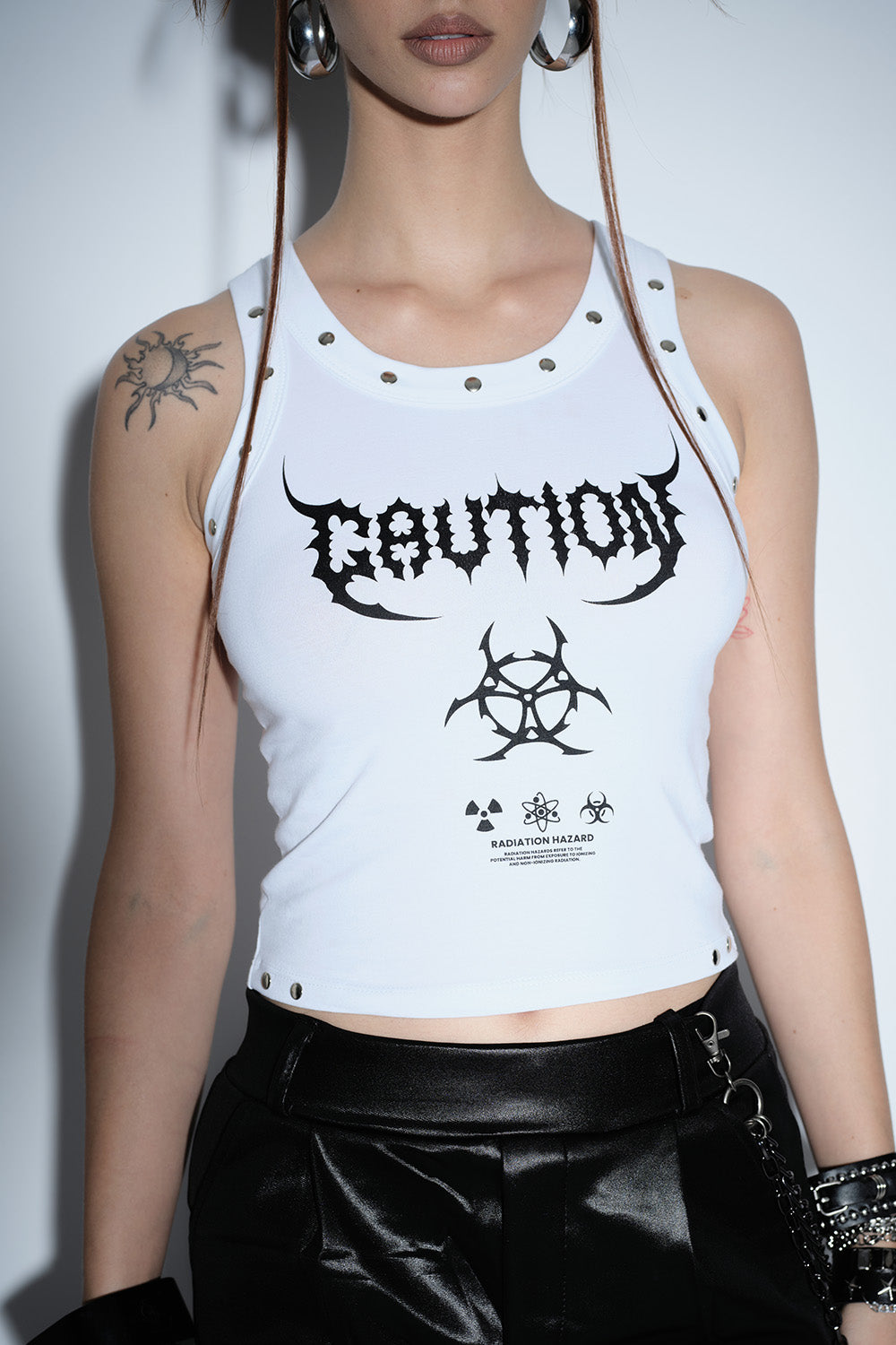 Caution Tank Top - BonkersCorner