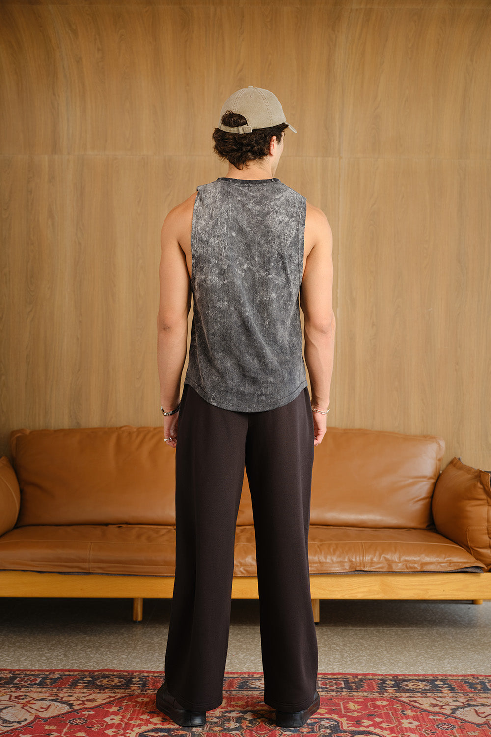 Dusty Black Joggers - BonkersCorner