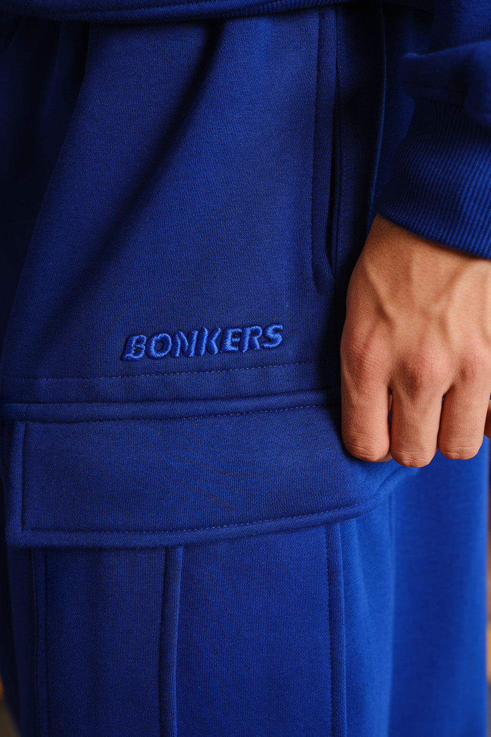 Electric Blue 4 Pockets Pant - BonkersCorner