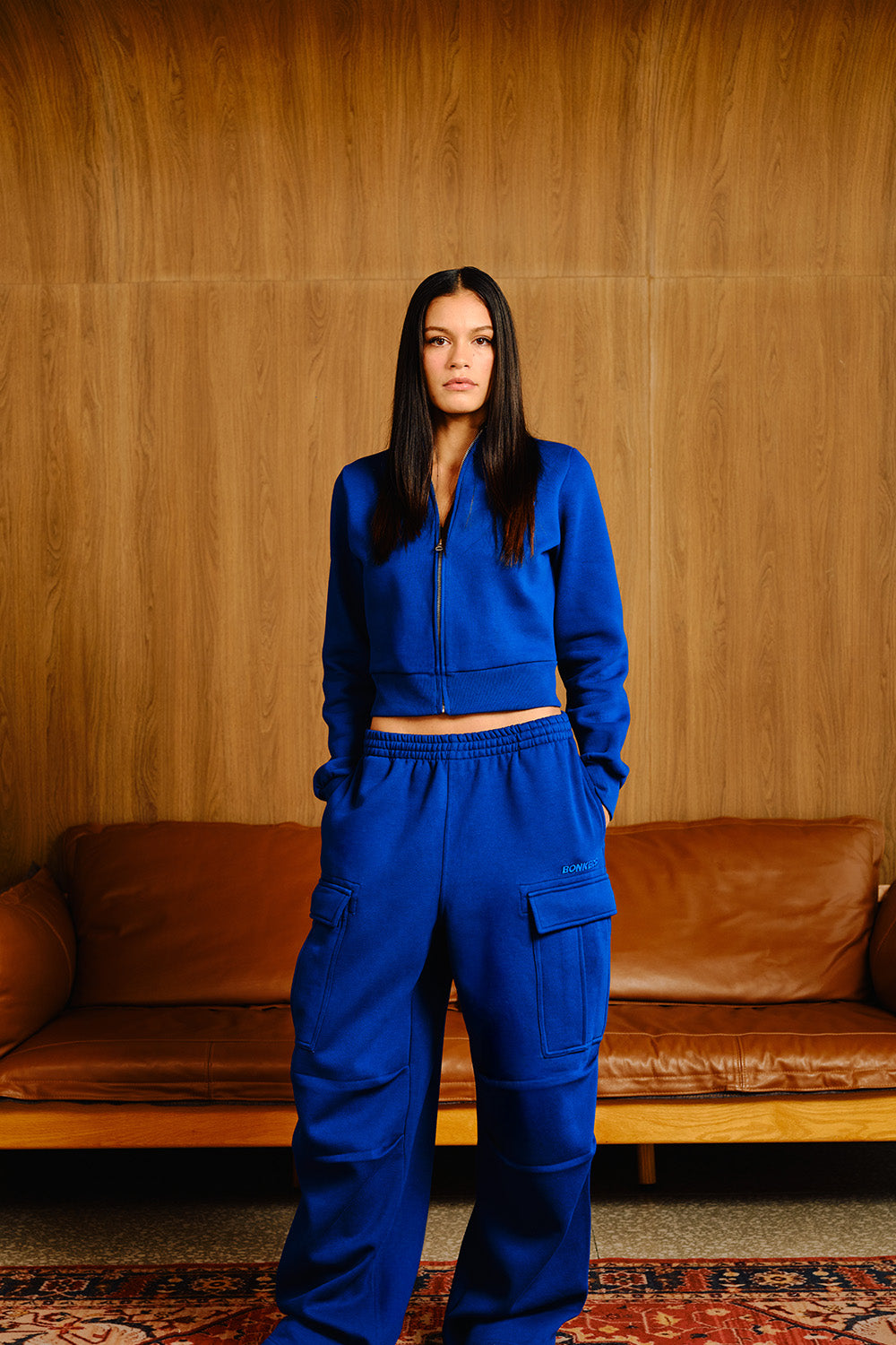 Electric Blue 4 Pockets Pant - BonkersCorner
