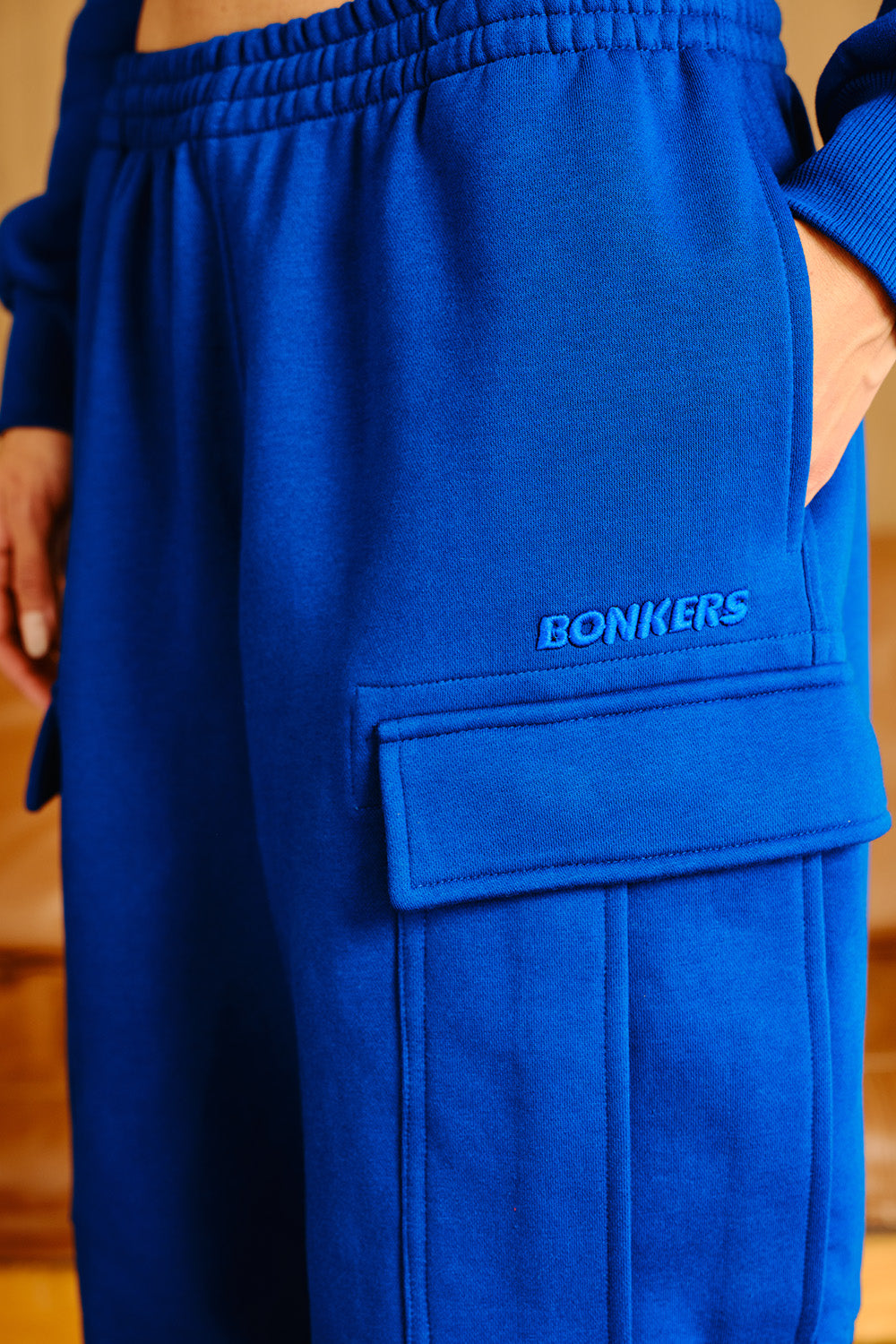 Electric Blue 4 Pockets Pant - BonkersCorner