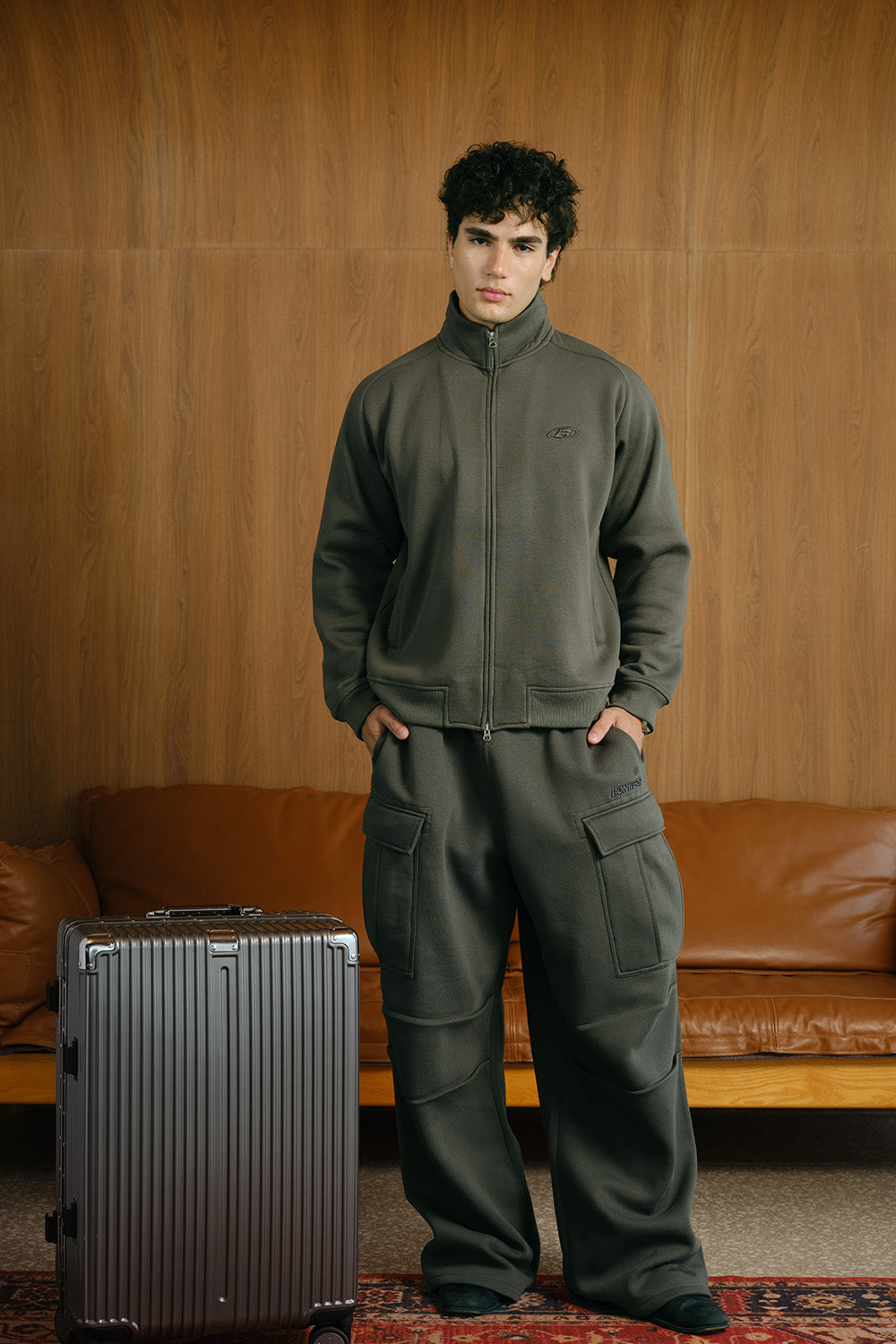 Fadeout Olive 4 pockets Pant - BonkersCorner
