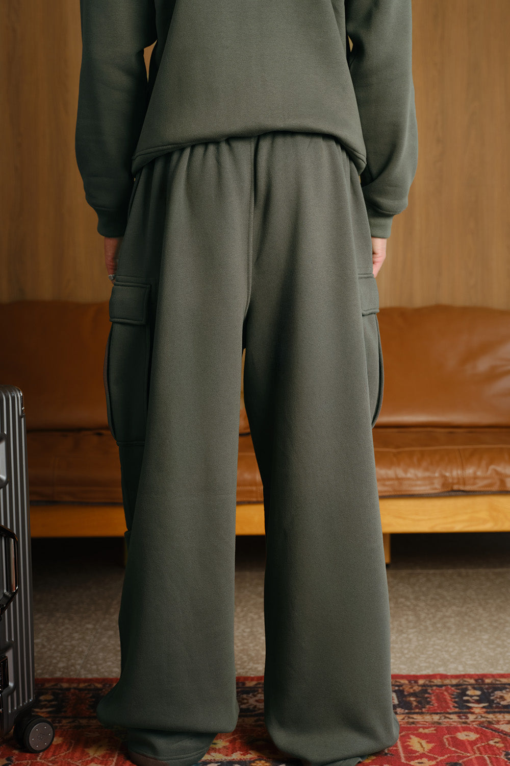Fadeout Olive 4 pockets Pant - BonkersCorner