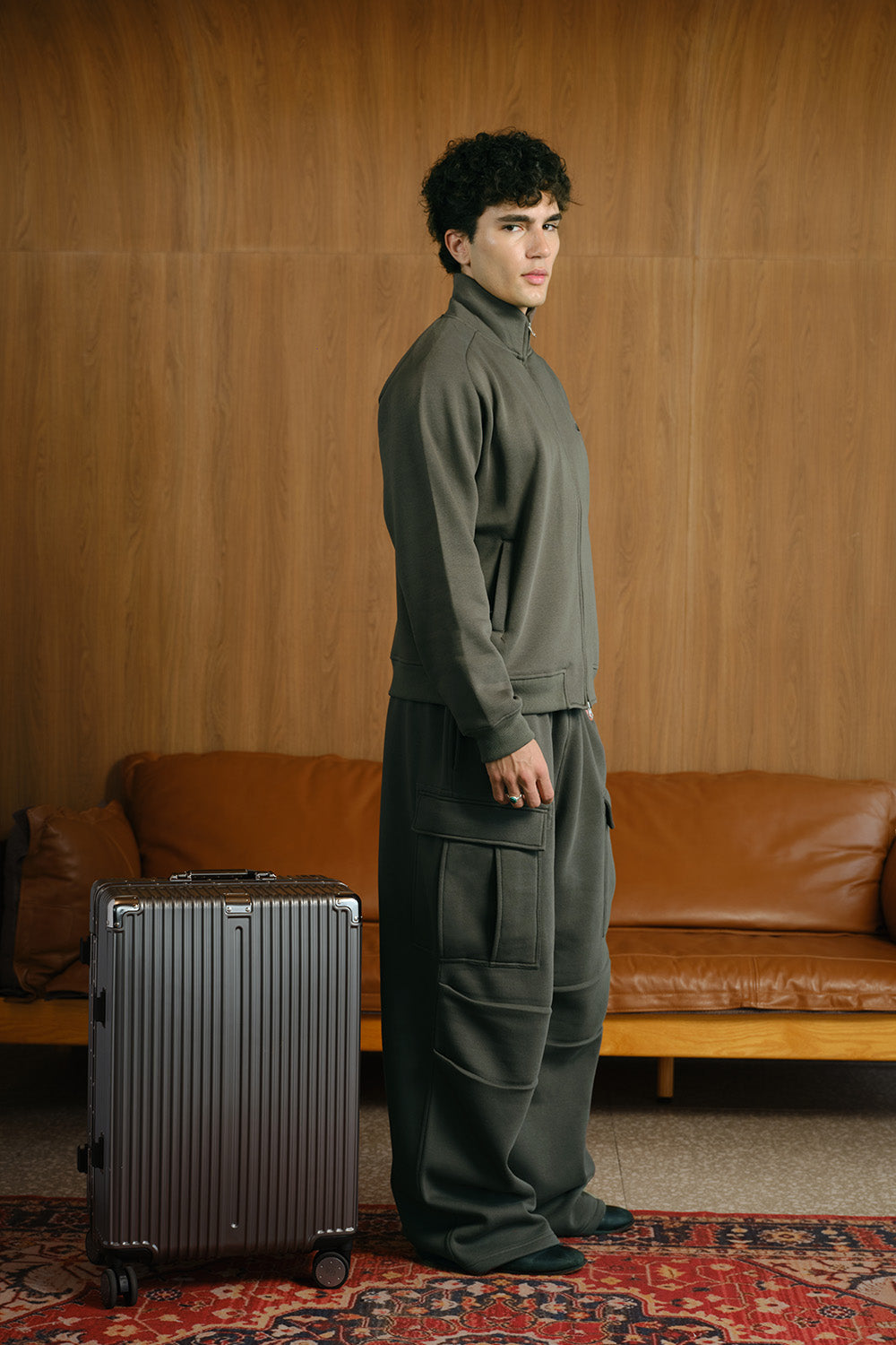 Fadeout Olive 4 pockets Pant - BonkersCorner