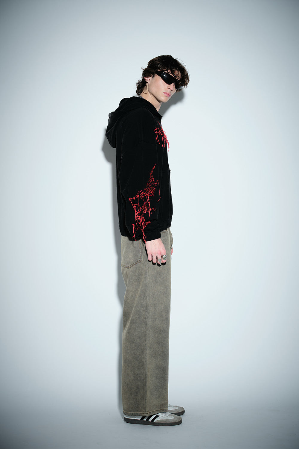 Fangline Zipper Jacket - BonkersCorner