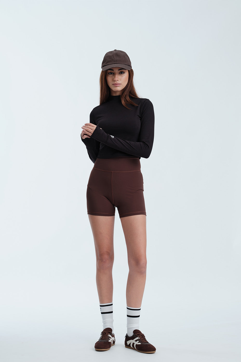 Flex Full Sleeves Crop Top - BonkersCorner