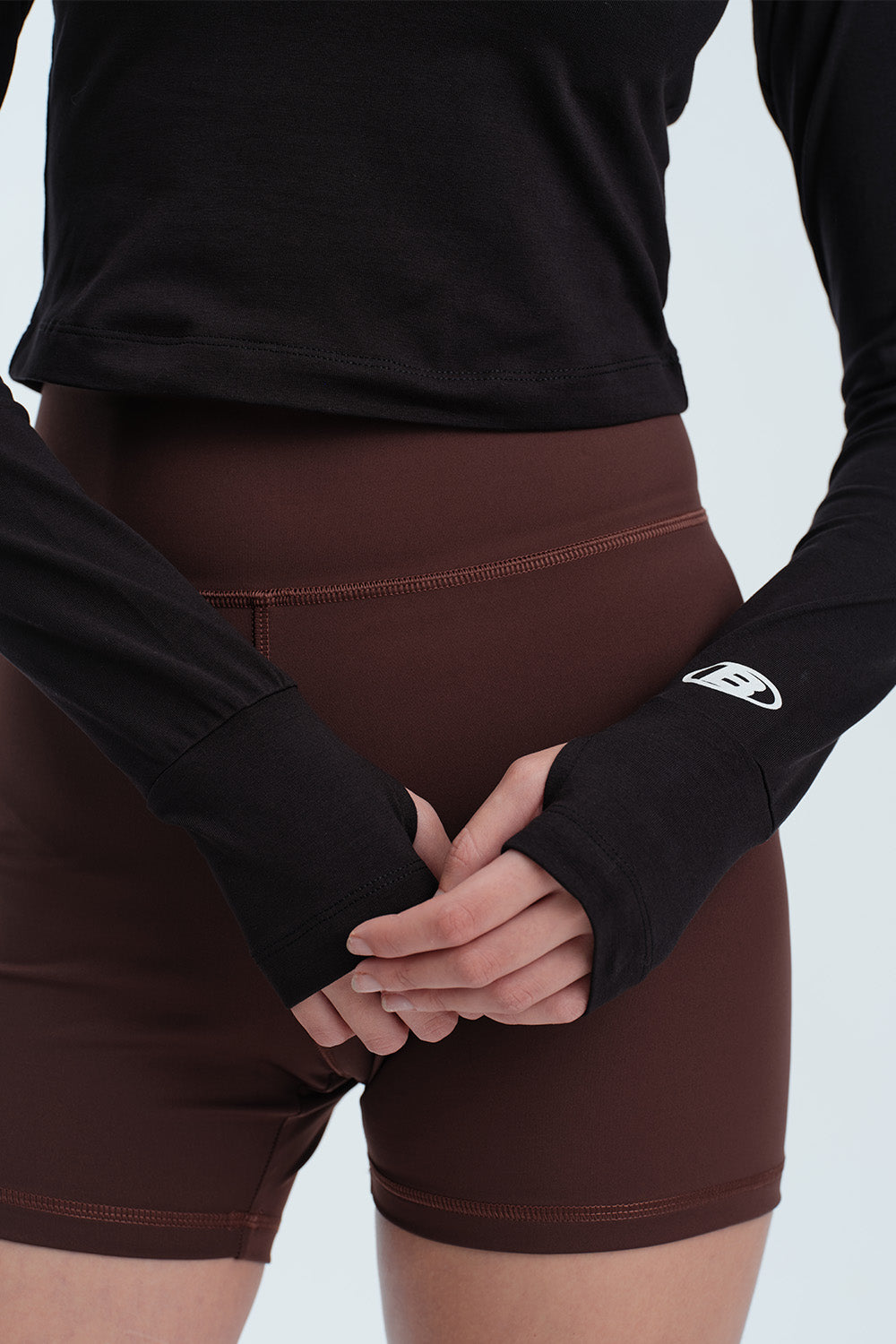 Flex Full Sleeves Crop Top - BonkersCorner