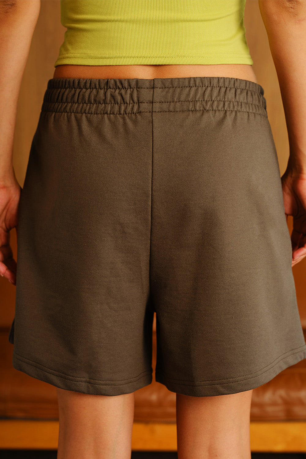 Fog Olive Lounge Shorts - BonkersCorner