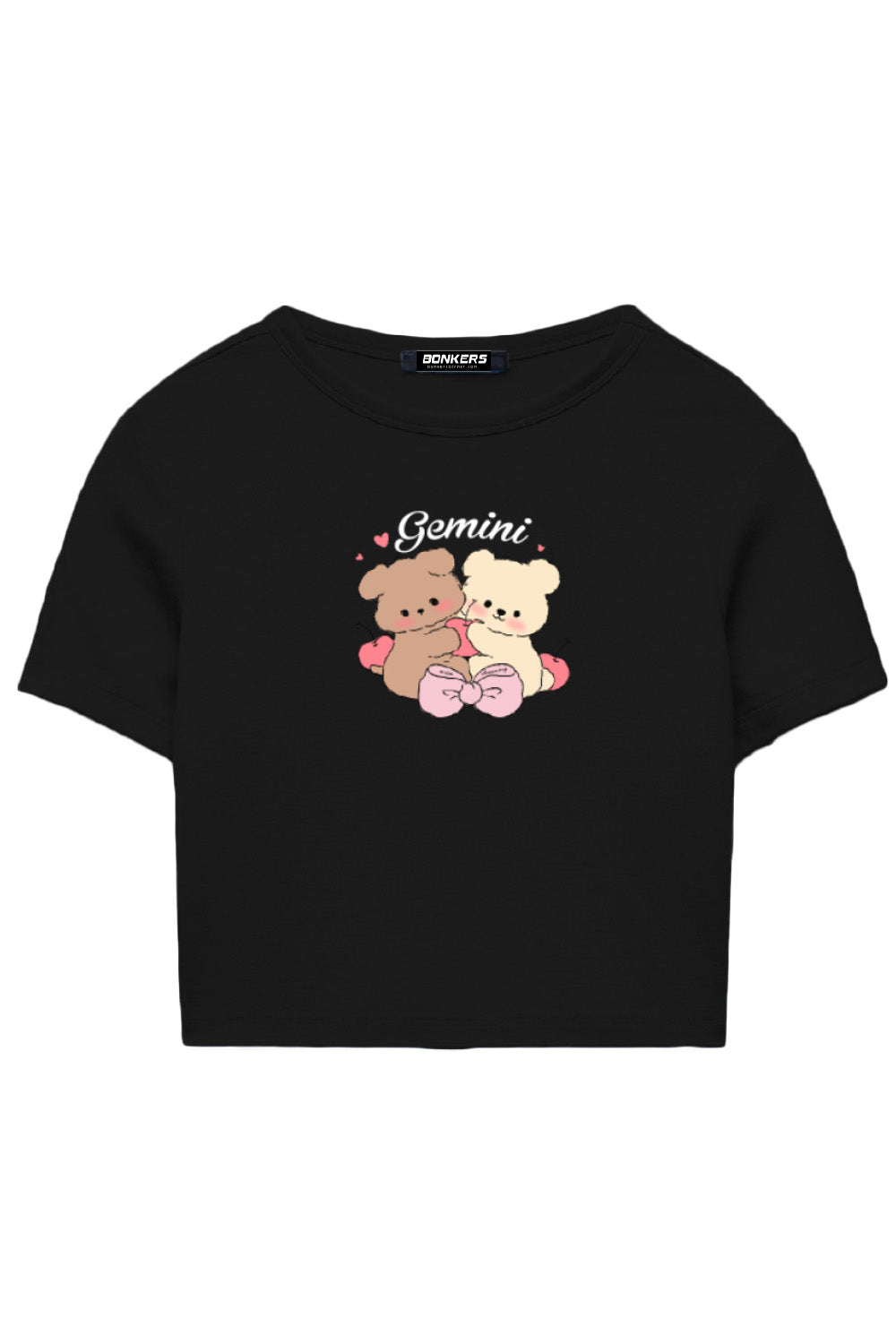 Gemini Glow Long Length Baby Tee - BonkersCorner
