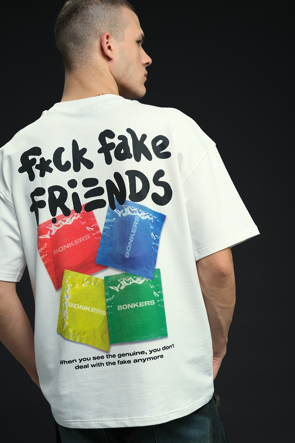 Genuine Friends Oversized T-shirt - BonkersCorner
