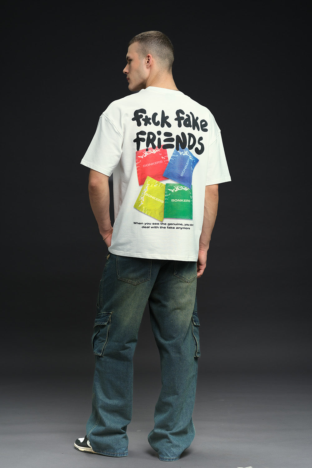 Genuine Friends Oversized T-shirt - BonkersCorner