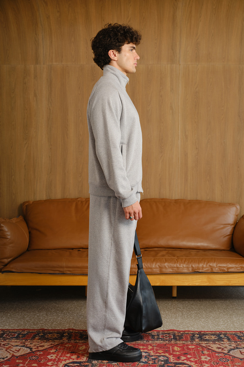 Grey On The Go Joggers - BonkersCorner